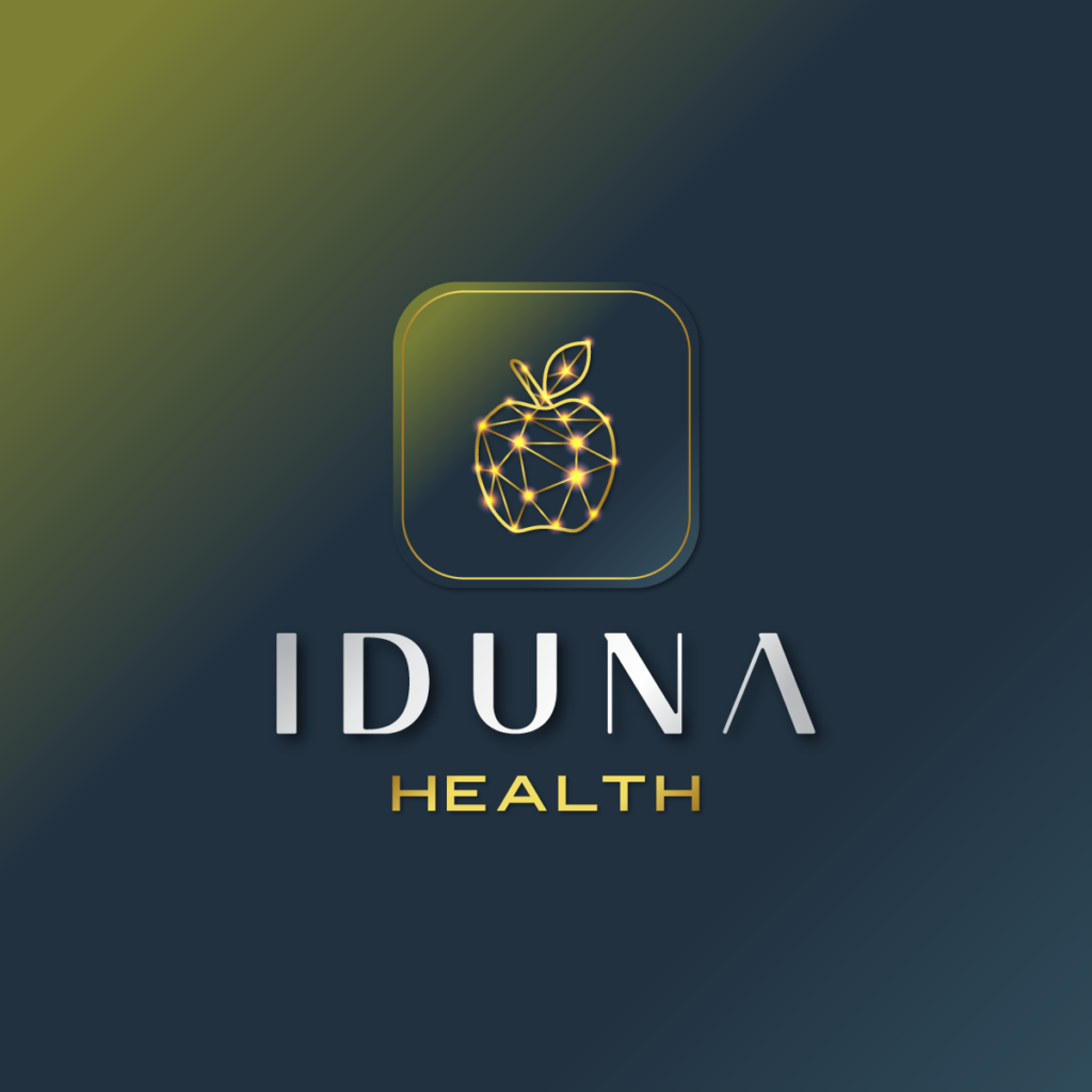 iduna health - healthtech, tech, logo, design, visual, identidade, identity, branding, design, brazil
